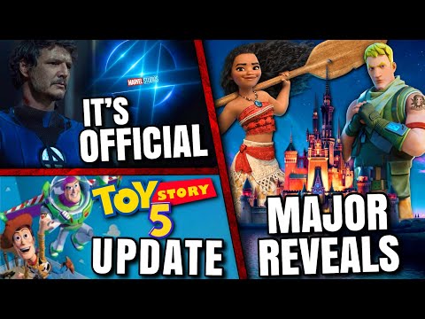 Massive Disney Announcements, Fantastic Four Update, Toy Story 5 &amp; MORE!!