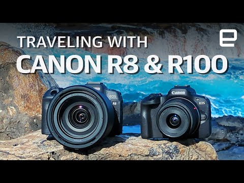 Traveling with Canon’s entry-level EOS R8 and R100 mirrorless cameras