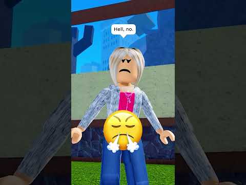 KAREN ABANDONS SON IN BLOX FRUITS AND REGRETS IT! 🦊 #shorts
