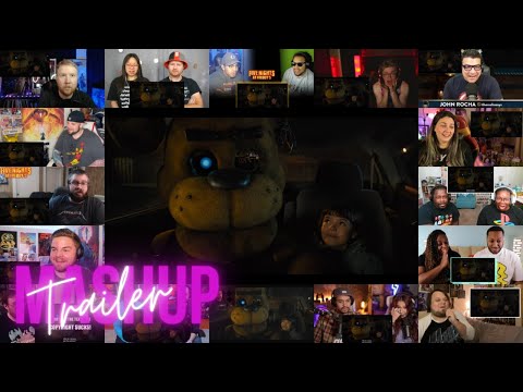 Five Nights At Freddy&#039;s - Trailer Reaction Mashup 🧸😈 - FNAF - Josh Hutcherson - Blumhouse