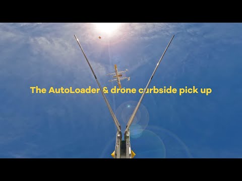 The AutoLoader &amp; curbside pickup | Drone delivery by Wing