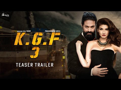 KGF Chapter - 3 Teaser Trailer 2024 | Yash New Movie Trailer | Raveena | Prashanth Neel | Fan Made