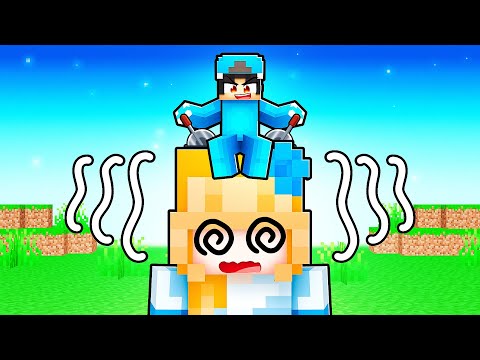 Minecraft But I MIND CONTROL my CRAZY FAN GIRL!