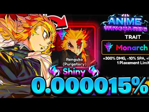 0.000015% CHANCE!! LUCKIEST MOMENTS In Anime Vanguards Roblox