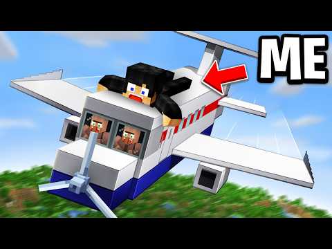 Minecraft, But I&#039;m Stuck On A Plane!