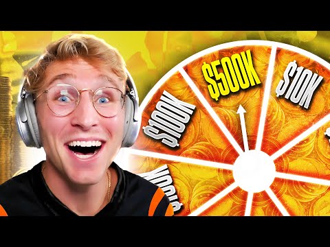 I Built a Team with the Wheel of Coins!