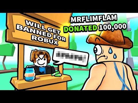 ROBLOX DONATION GAMES THAT&#039;LL GET YOU BANNED