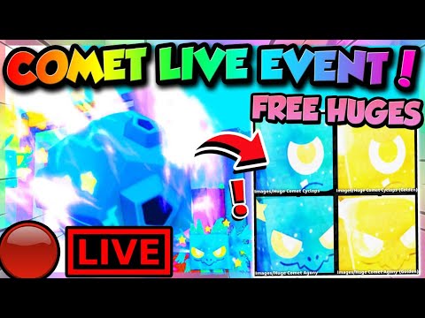 🔴LIVE ☄️COMET EVENT in PET SIMULATOR X (Roblox)