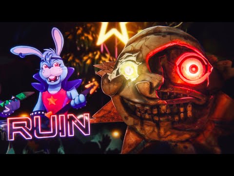 ECLIPSE NEEDS OUR HELP &amp; GLAMROCK BONNIE SPOTTED?... - FNAF SECURITY BREACH RUIN PART 2
