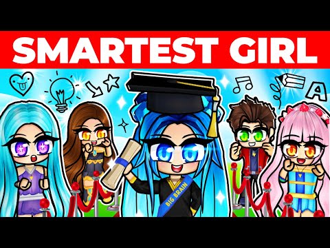 I Became SMART in My Roblox School!