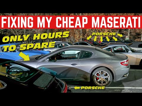 RACING To FIX My Maserati Before The Clock RUNS OUT