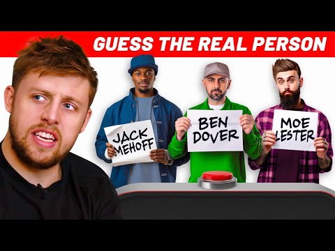 SIDEMEN GUESS THE FAKE PERSON