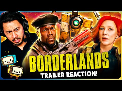 BORDERLANDS Official Trailer REACTION! | Cate Blanchett | Kevin Hart | Jack Black