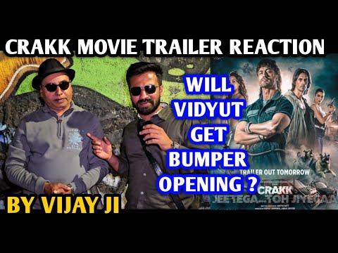 Crakk Movie Trailer Reaction | By Vijay Ji | Vidyut Jammwal, Arjun Rampal, Nora Fatehi, Amy Jackson