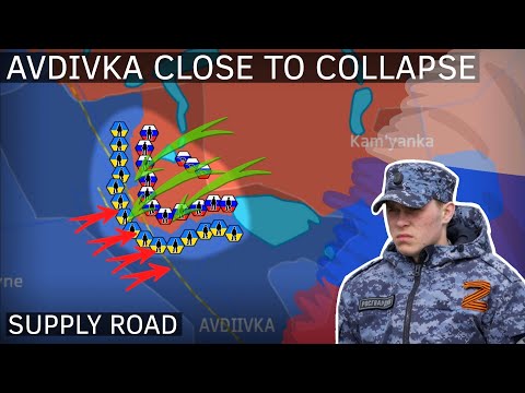 Avdiivka close to Collapse | Advances in Bakhmut &amp; Novomykhailivka [11 February 2024]