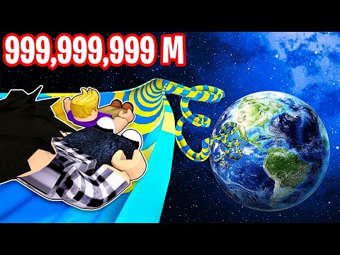 DESCENDRE 999,999,999 MÈTRES dans Roblox