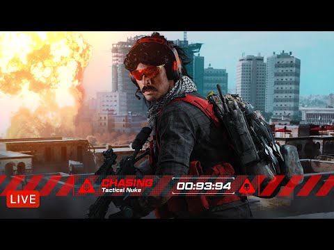 🔴LIVE - DR DISRESPECT - WARZONE - NUCLEAR ATTEMPT #1