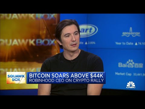 Robinhood CEO on crypto rally: Optimism around bitcoin ETF, changing interest rate environment