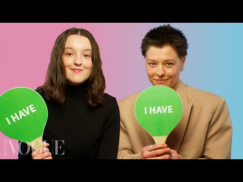 Bella Ramsey &amp; Emma D’Arcy Play ‘Never Have I Ever’ | Vogue Challenges