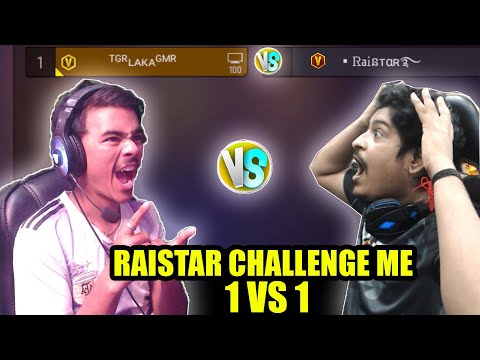 Raistar vs Laka Gamer😱 Raistar call me noob😡 Garena free fire