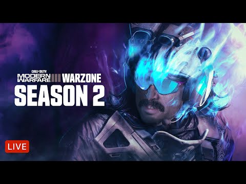 🔴LIVE - DR DISRESPECT - WARZONE - NEW SEASON 2 - NUKE TIME! - FANDUEL