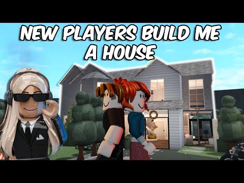 HIRING 6 NEW PLAYERS TO BUILD ME HOUSE in BLOXBURG