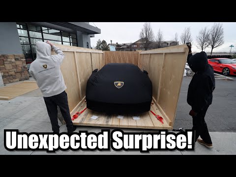 Unboxing the $3,000,000 Lamborghini Countach!