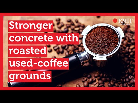 Coffee offers performance boost for concrete | RMIT University