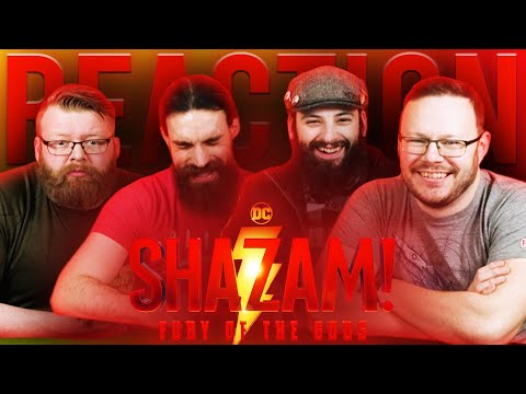 SHAZAM! Fury of the Gods - Official Trailer 2 REACTION!!