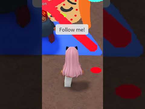 this bacon was bullied by slender so i surprised her ❤️🥰#robloxshorts #roblox