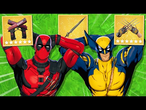 Fortnite&#039;s *NEW* DEADPOOL and WOLVERINE