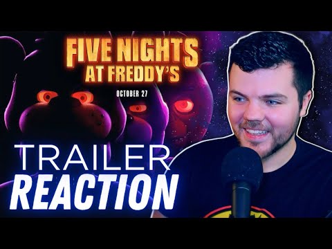 Five Nights At Freddy&#039;s Trailer REACTION