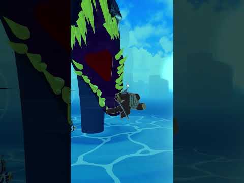 Saber vs Sea Beast Face off #bloxfruit #bloxfruits