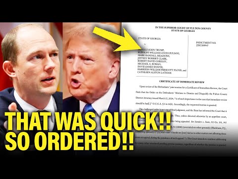 Judge McAfee Makes VERY QUICK RULING on Trump Appeal