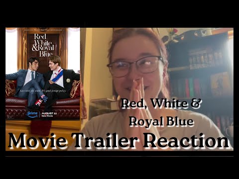 Red, White &amp; Royal Blue Movie Trailer Reaction