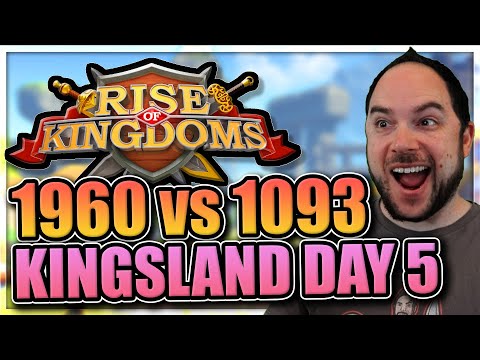 1960 vs 1093 [Kingsland day 5!] kvk stream in Rise of Kingdoms