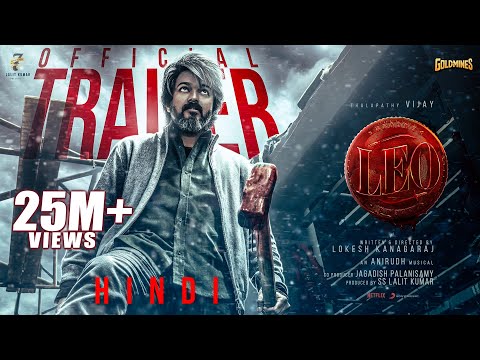 #LEO (Hindi) Official Trailer | Thalapathy Vijay | Sanjay Dutt | Lokesh Kanagaraj | Anirudh