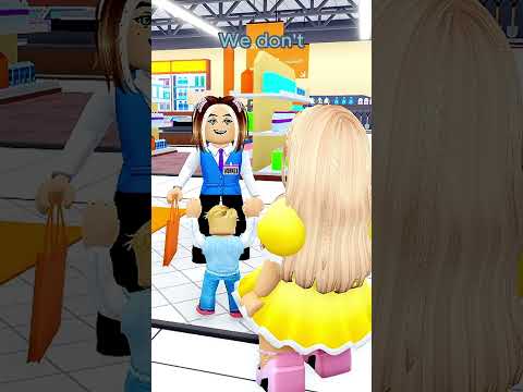 Shopping for a baby with a Toddler .. #livetopia #roblox