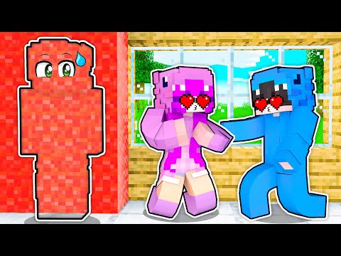 Usando INVISIBILIDAD para Trollear a mis Amigos en Minecraft!