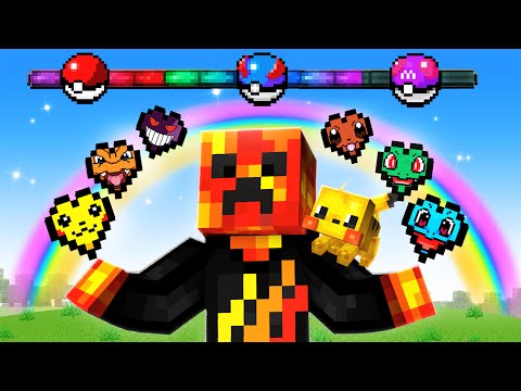 Minecraft but there&#039;s POKEMON Hearts