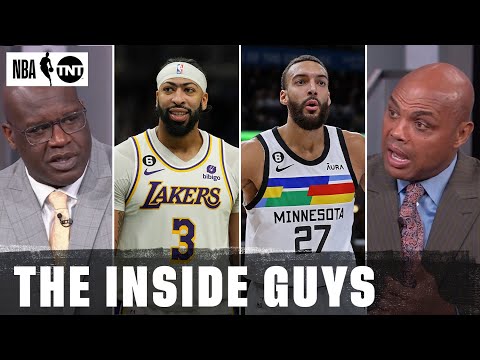 &quot;You can&#039;t hit somebody and run backwards&quot; 😅 | NBA on TNT
