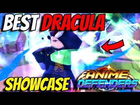 NEW *Insane* Raid Unit Dracula SHOWCASE In Anime Defenders Update 7..