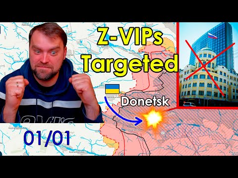 Update from Ukraine | Ukraine Targeted VIP Ruzzain officers in Donetsk | Great start of 2024