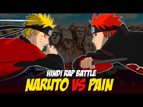 Naruto Vs Pain Hindi Rap By Dikz | Hindi Anime Rap | Naruto AMV