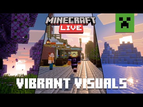 Minecraft LIVE – March 2025: VIBRANT VISUALS