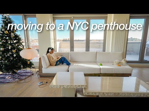 furnishing my NYC penthouse (new couch + room transformation)