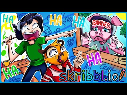 i found out you can be banned from skribbl.io...