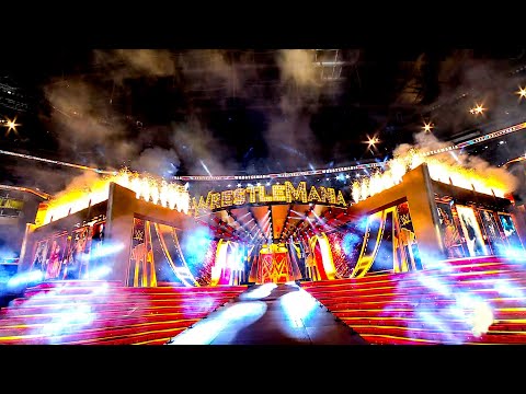 WrestleMania Goes Hollywood set reveal at SoFi Stadium