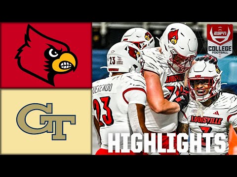 Louisville Cardinals vs. Georgia Tech Yellow Jackets | Full Game Highlights
