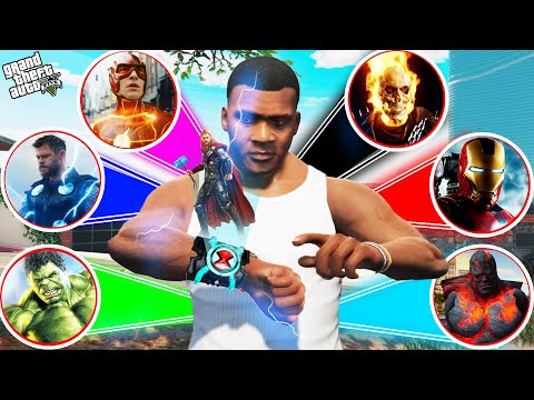 GTA 5 : Franklin Repairing Avengers New Watch To Become New Avenger in GTA 5 ! (GTA 5 Mods)